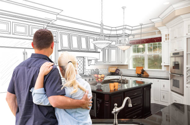 Professional Open Concept Kitchen technician working in Kenyon, MN